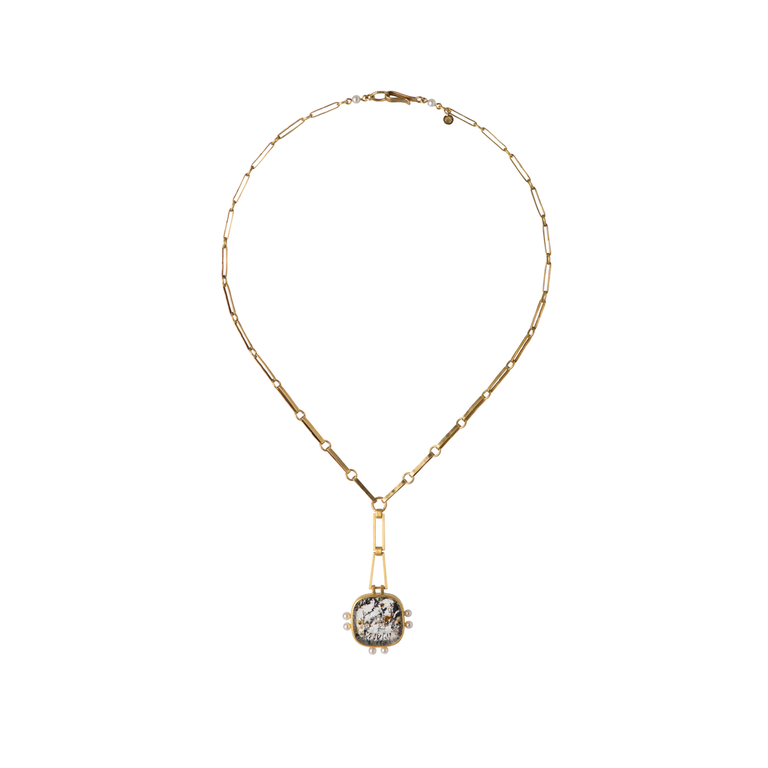 dendritic agate jewelry