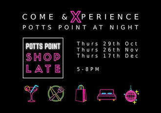 Come & Xperience Potts Point at Night