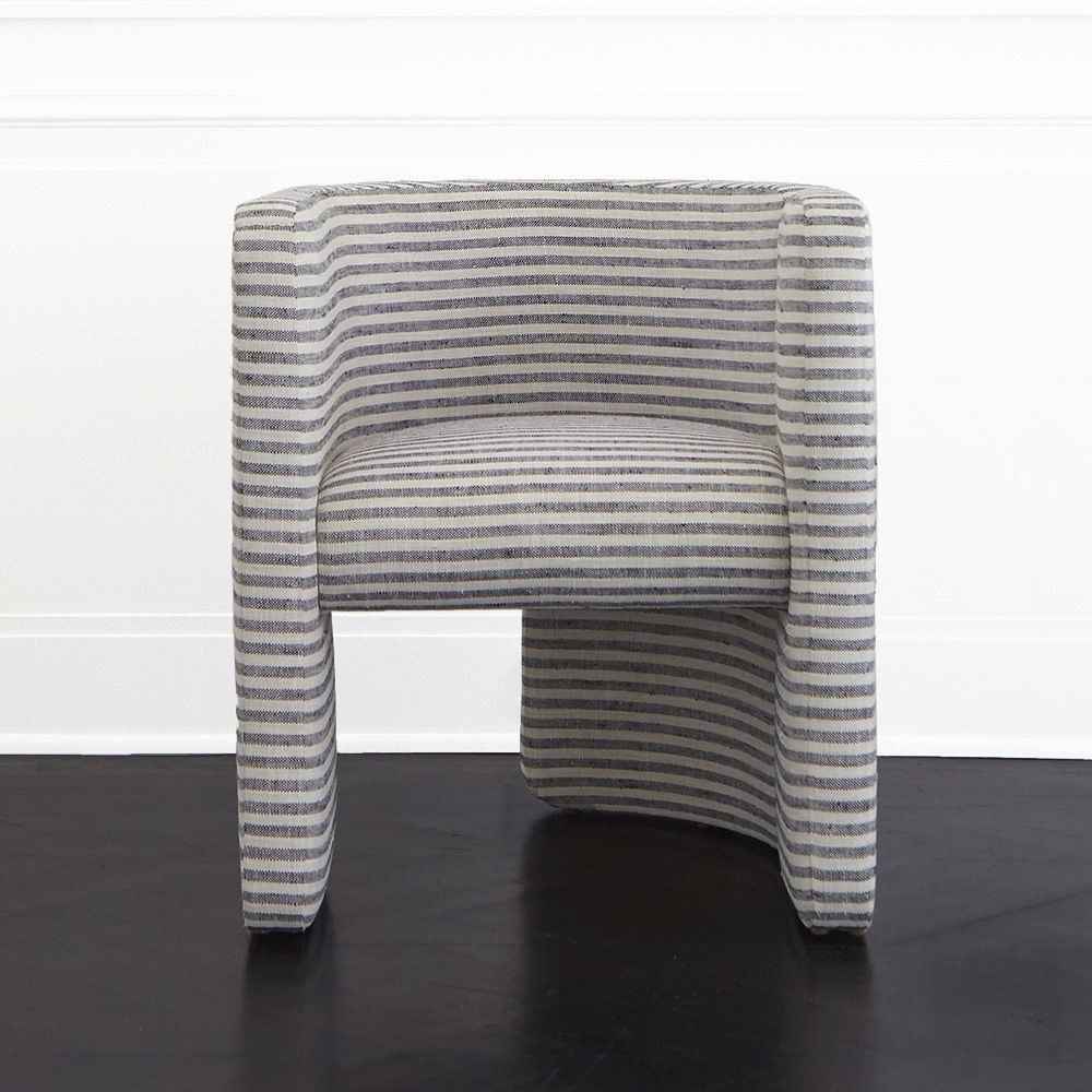Kelly Wearstler Fairfax Chair Swift Thunder Kelly Wearstler Fairfax Chair Swift Thunder Becker Minty
