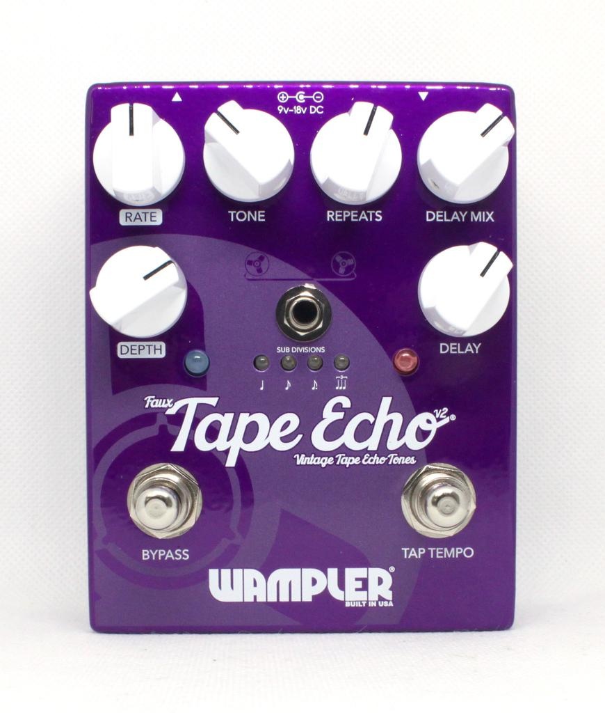 Wampler Faux Tape Echo V2 Delay Pedal B's Music Shop