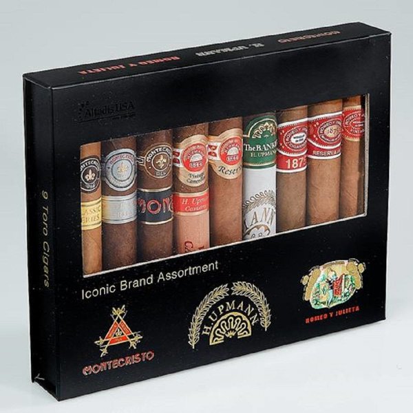 Monte Cristo Altadis Iconic Brand Sampler of 9 Premium Cigars