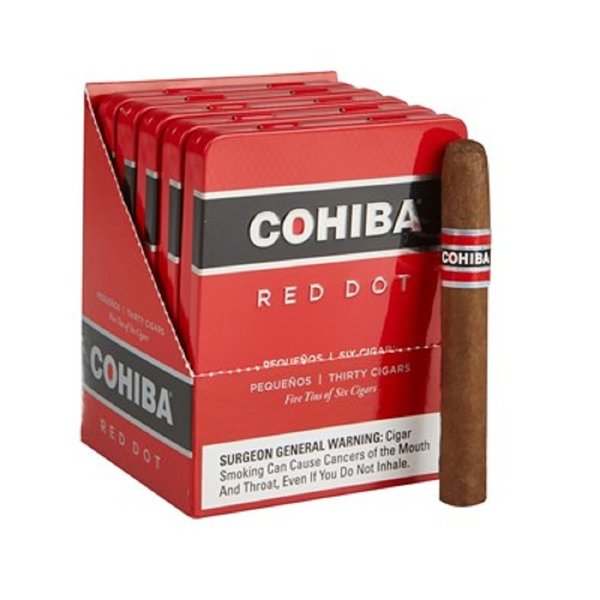 Cohiba Cohiba Pequenos Natural- One Tin of 6 small Cigars