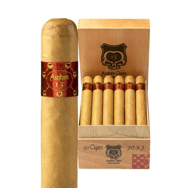 Asylum 13 Asylum 13- 7 x 70- Connecticut- Single Cigar