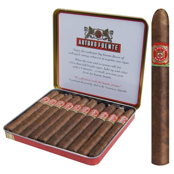 JC Newman/ Fuente Arturo Fuente Cubanitos- Tin of 10 Small Cigars