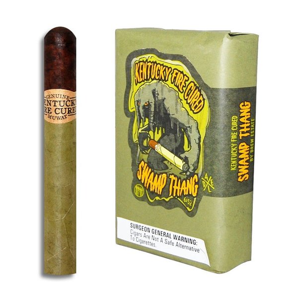 Drew Estate Kentucky Fire Cured Cigars- Swamp Thang Robusto