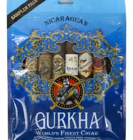 Gurkha Cigar Group, Inc Gurkha Nicaraguan Toro Sampler Pack- Blue Edition
