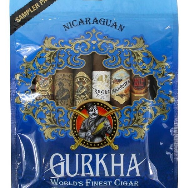 Gurkha Cigar Group, Inc Gurkha Nicaraguan Toro Sampler Pack- Blue Edition