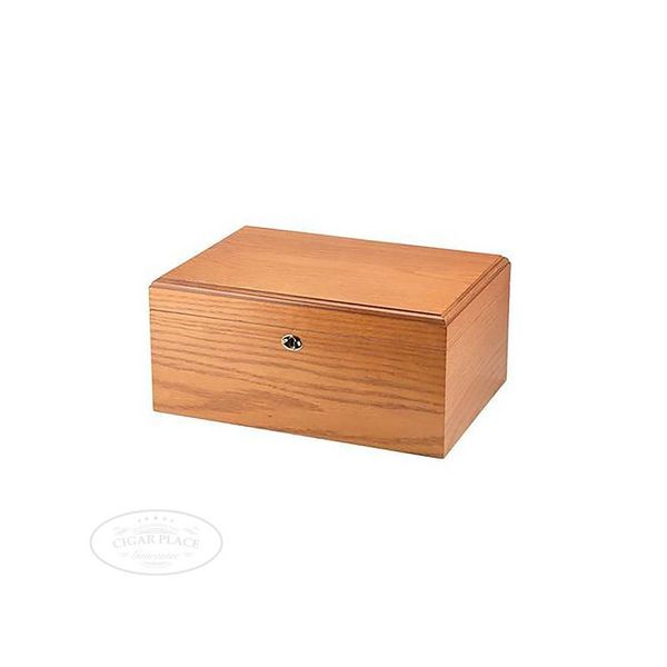 Milano 75 Count Oak Humidor