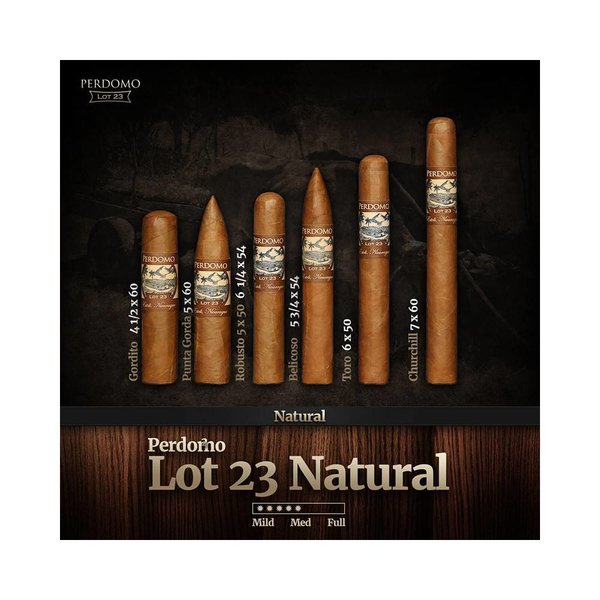 Perdomo Perdomo Lot 23 Natural Robusto- Single Cigar