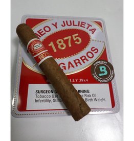 Romeo y Julieta Romeo Y Julieta 1875 Petit Bully Cigarros- Tin of 6 Small Cigars