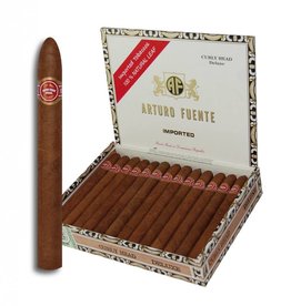 JC Newman/ Fuente Arturo Fuente Curly Head Deluxe Natural Box of 25