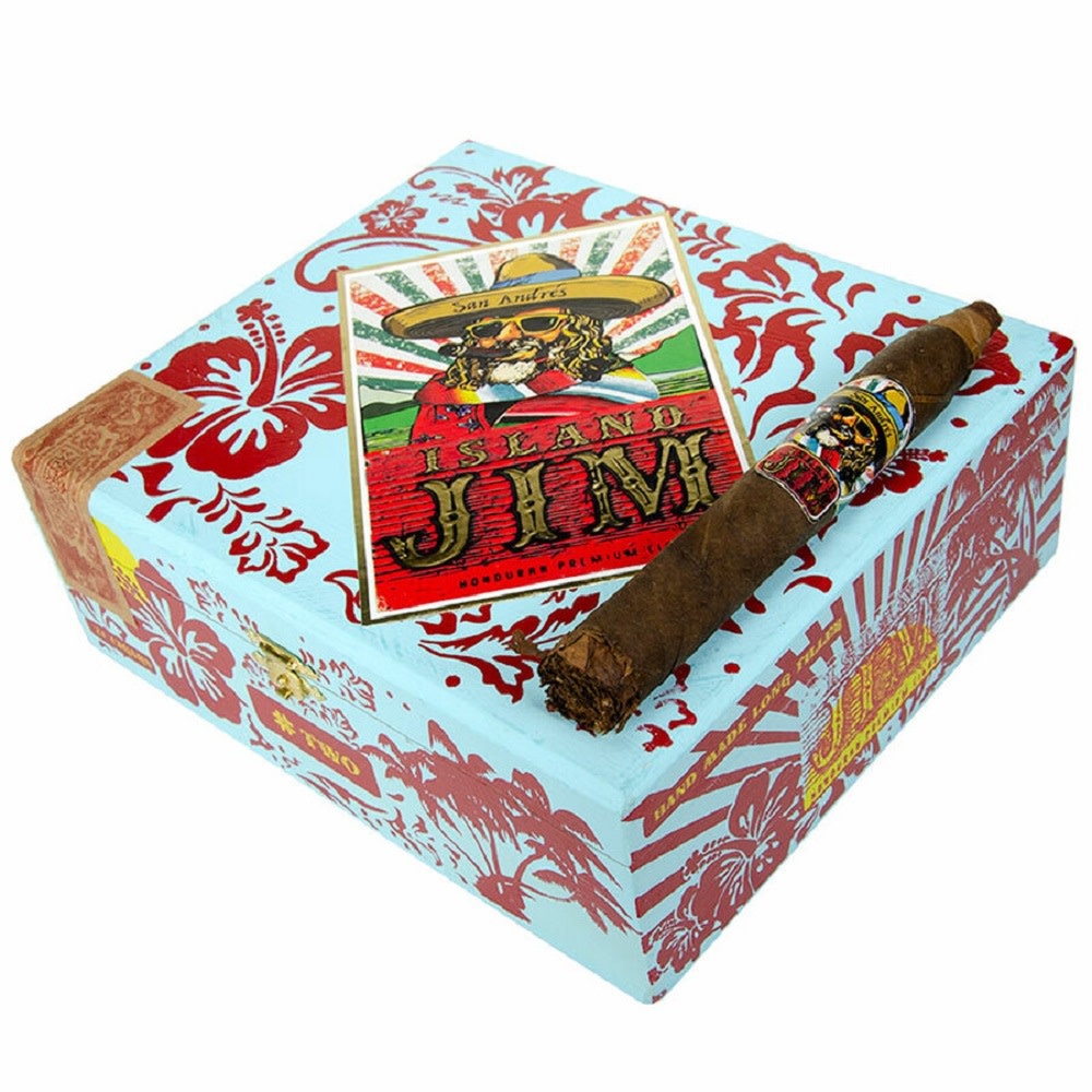 Island Jim San Andres Maduro #2 Box of 21 - El Cigar Shop