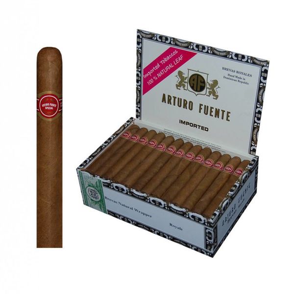JC Newman/ Fuente Arturo Fuente Brevas Royale Natural Box of 50