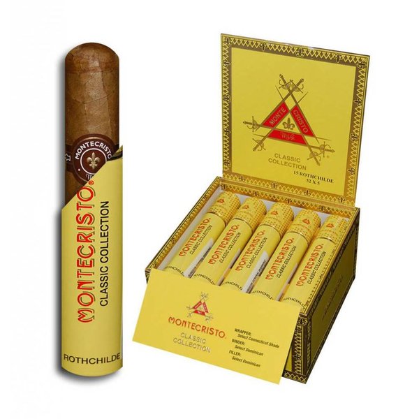 Monte Cristo MonteCristo Classic Rothchilde Tube Box of 15