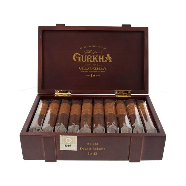 Gurkha Cigar Group, Inc Gurkha Cellar Reserve 18 Year Solara Double Robusto Box of 20