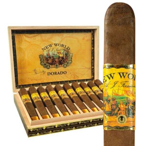 AJ Fernandez AJ Fernandez New World Dorado Gordito 5.5 x 60- Box of 10