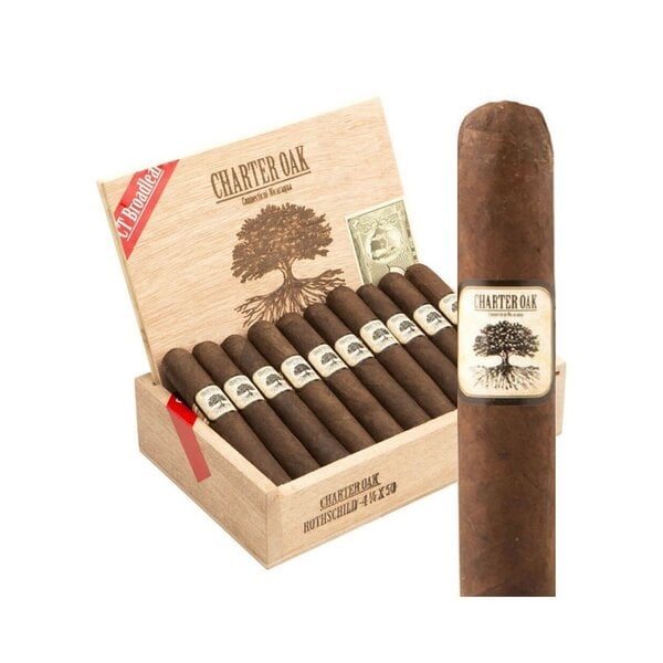 Charter Oak Foundation Charter Oak Maduro Rothschild- Single Cigar