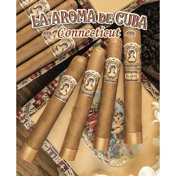 Aroma de Cuba La Aroma de Cuba Connecticut Robusto- Single Cigar