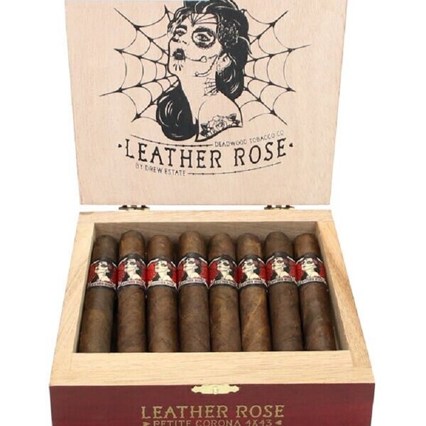 Deadwood Deadwood- Leather Rose Petite Corona- Box of 24