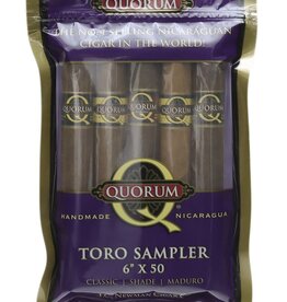 JC Newman/ Fuente Quorum Toro 5 Pack Sampler