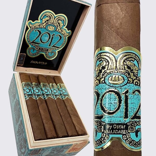 LEAF by Oscar Oscar Valladares 2012 Sumatra Toro Blue Edition- Single Cigar