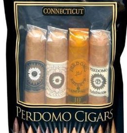 Perdomo Perdomo Humi Bag 4 Pack Toro Sampler- Connecticut
