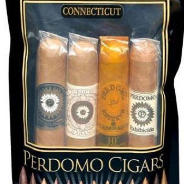 Perdomo Perdomo Humi Bag 4 Pack Toro Sampler- Connecticut