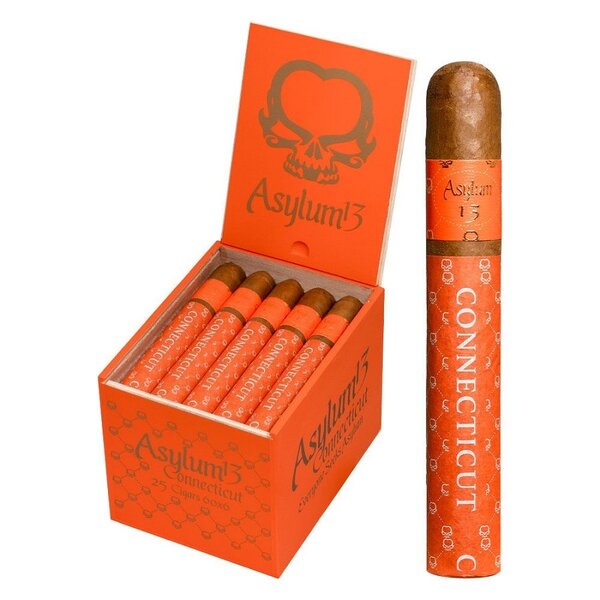Asylum 13 Asylum 13- 6 x 60- Connecticut- Single Cigar