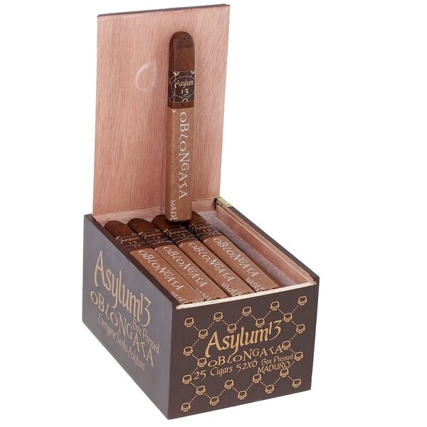 Asylum 13 Asylum 13 Oblongata Maduro Toro- Single Cigar( box-press)