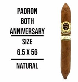 Padron Cigars Padron 60th Anniversary Natural- Single Cigar in Cigar Coffin