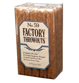 JC Newman/ Fuente J.C. Newman #59 Factory Throwouts Natural Bundle of 20