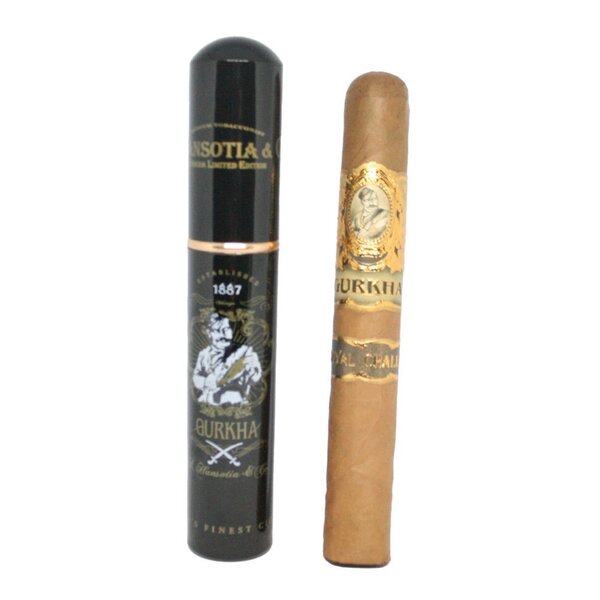 Gurkha Cigar Group, Inc Gurkha Royal Challenge Natural Toro en Tubo- Single Cigar