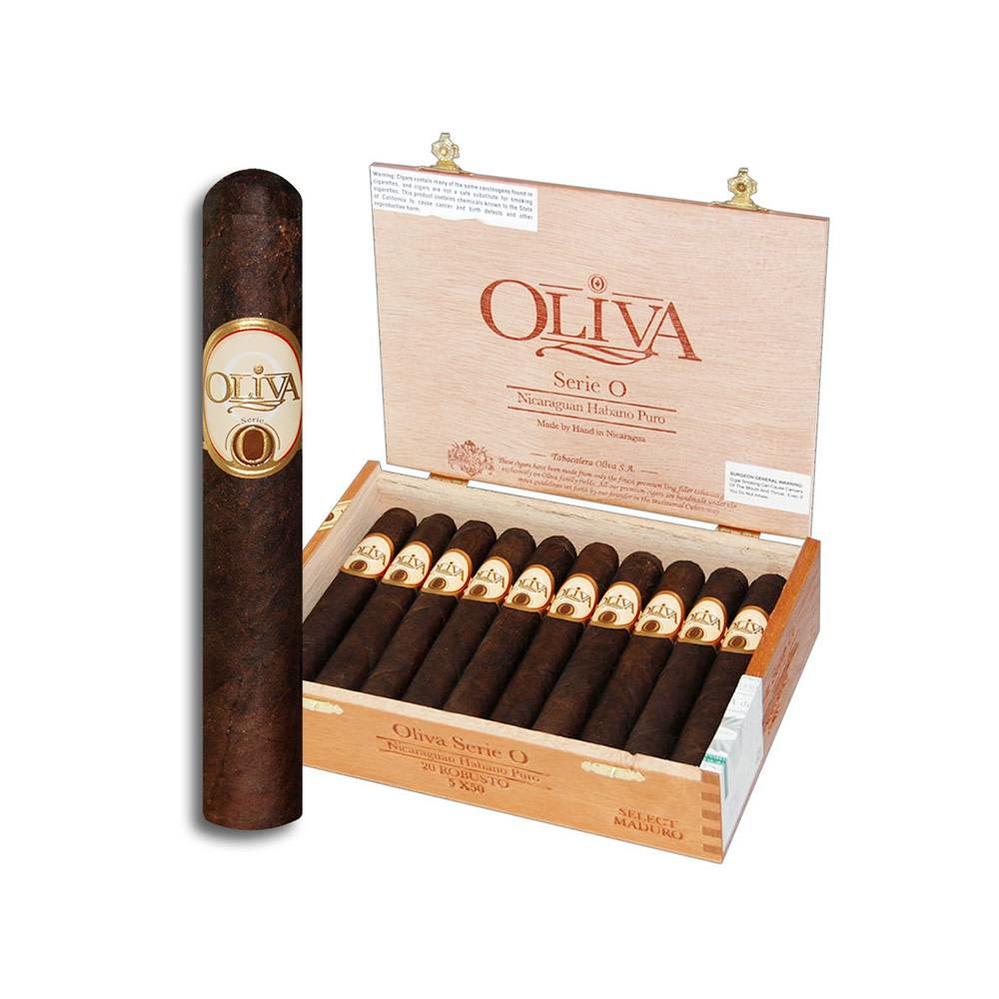 Oliva Empty Cigar Box Serie O Nicaraguan Habano Puro 10 Double Toro 6 x 60