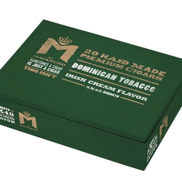 Macanudo M by Macanudo Irish Cream Robusto- Box of 20