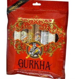 Gurkha Cigar Group, Inc Gurkha Nicaraguan 6 Stick Sampler Pack- Red Edition