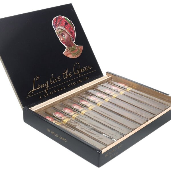 Caldwell Cigars Caldwell Cigars Long Live the Queen Maduro- Wild Card Toro-  6 x 52 Box Press- Single Cigar