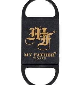 My Father Cigars My Father "MF" 60 Gauge Black Capped Guillotine Cutter