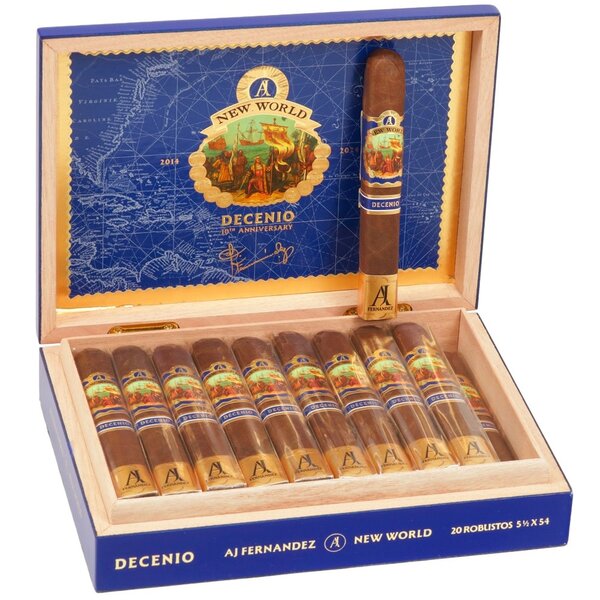 AJ Fernandez AJ Fernandez New World Decenio (10th Anniversary) Robusto- Single Cigar