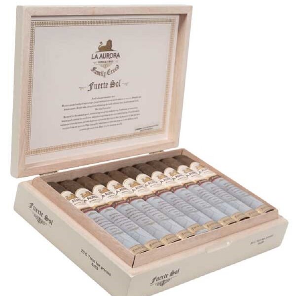 La Aurora La Aurora Family Creed Fuerte Sol Gran Toro- 6 x 58- Box of 20