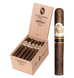 La Aurora La Aurora Cazadores Maduro Gordo- 6 x 60- Single Cigar
