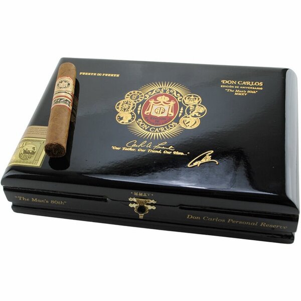 JC Newman/ Fuente Arturo Fuente Don Carlos Personal Reserve- "The Man's 80th"- Box of 20