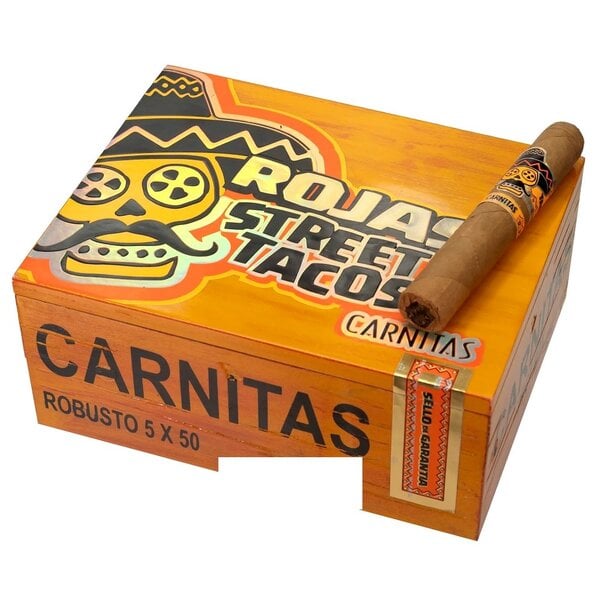 Rojas Rojas Street Tacos Carnitas Robusto Box of 25