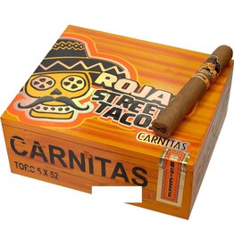 Rojas Rojas Street Tacos Carnitas Toro Box of 25