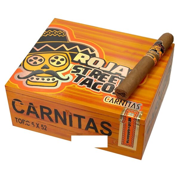 Rojas Rojas Street Tacos Carnitas Toro- Single Cigar