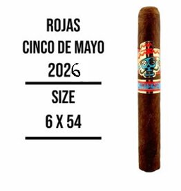 Rojas Rojas Street Tacos Cinco de Mayo 2026 Edition Toro- 6 x 54 Habano