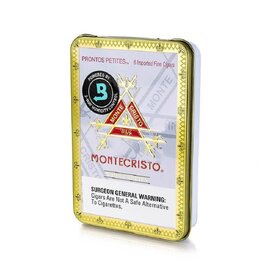 Monte Cristo Montecristo White Prontos Petites- Tin of 6 Small Cigars