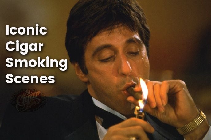 Iconic Cigar Smoking Scenes in Movies