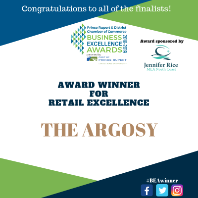 The Argosy is awarded for Retail Excellence!