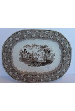 Antique serving platter