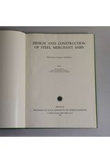 Hardcover book - Design and Construction of Steel Merchant Ships, Arnott, 1955